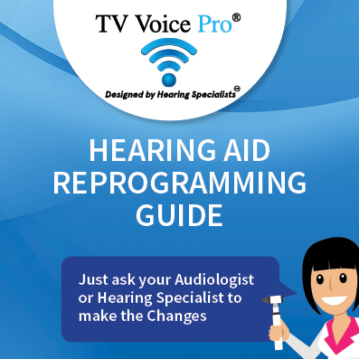 Reprogram you hearing aids